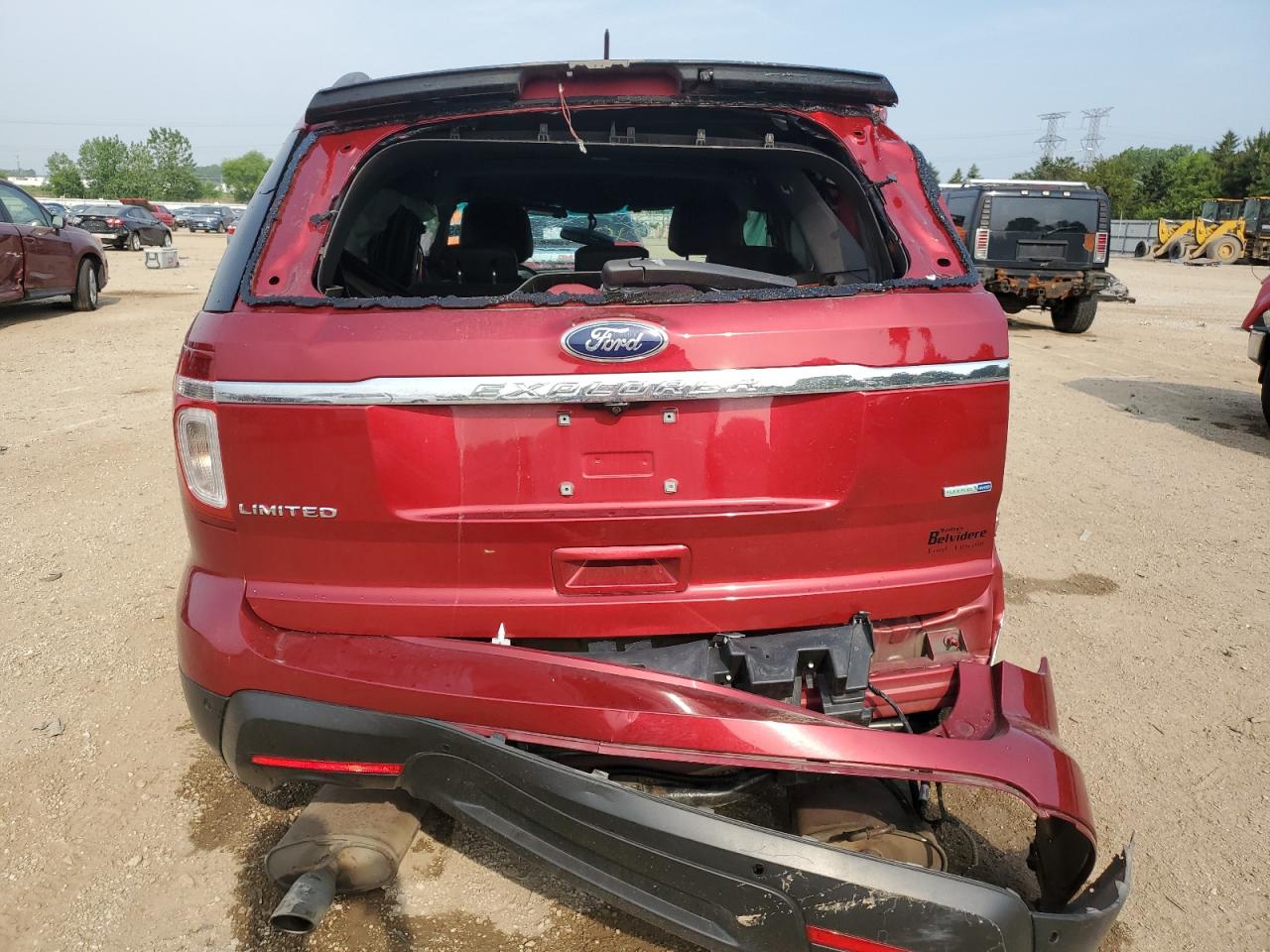 2015 Ford Explorer Limited VIN: 1FM5K8F82FGB00866 Lot: 60475665