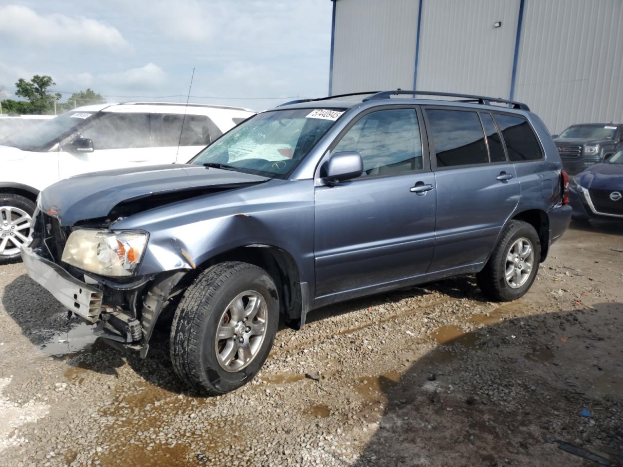 2006 Toyota Highlander Limited grey null gas JTEEP21A760152110 photo #1