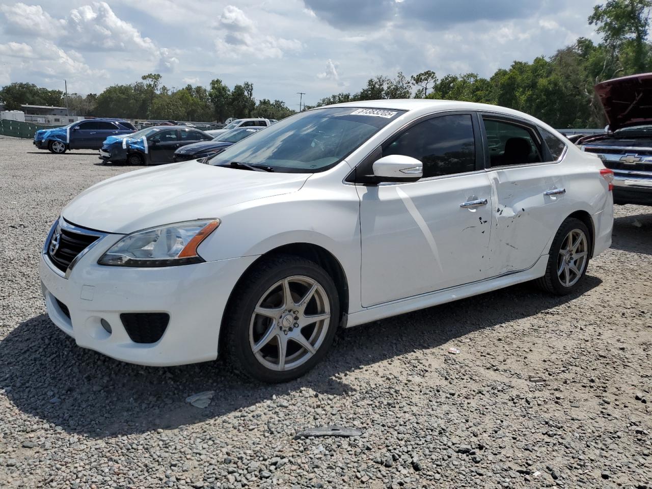 2015 Nissan Sentra S   продається в Riverview, FL - Side