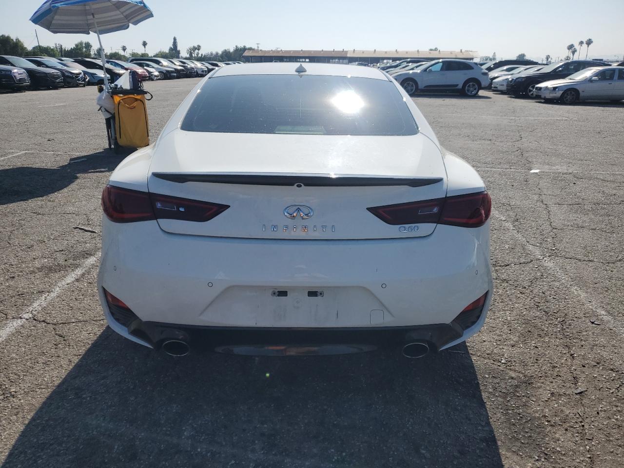 2021 Infiniti Q60 Luxe VIN: JN1EV7KK7MM410018 Lot: 60756565