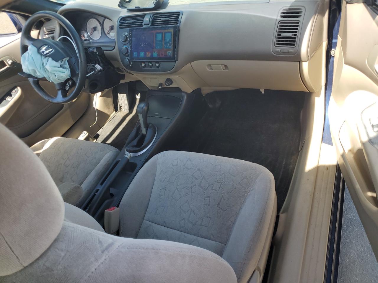 2001 Honda Civic Si VIN: 1HGEM22901L123199 Lot: 61423065