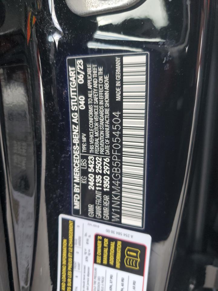 2023 Mercedes-Benz Glc 300 VIN: W1NKM4GB5PF054504 Lot: 60984445
