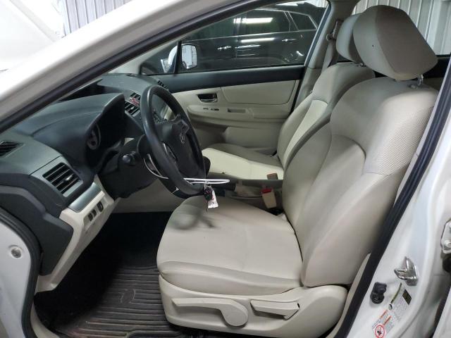 Crossovers SUBARU IMPREZA 2014 Biały