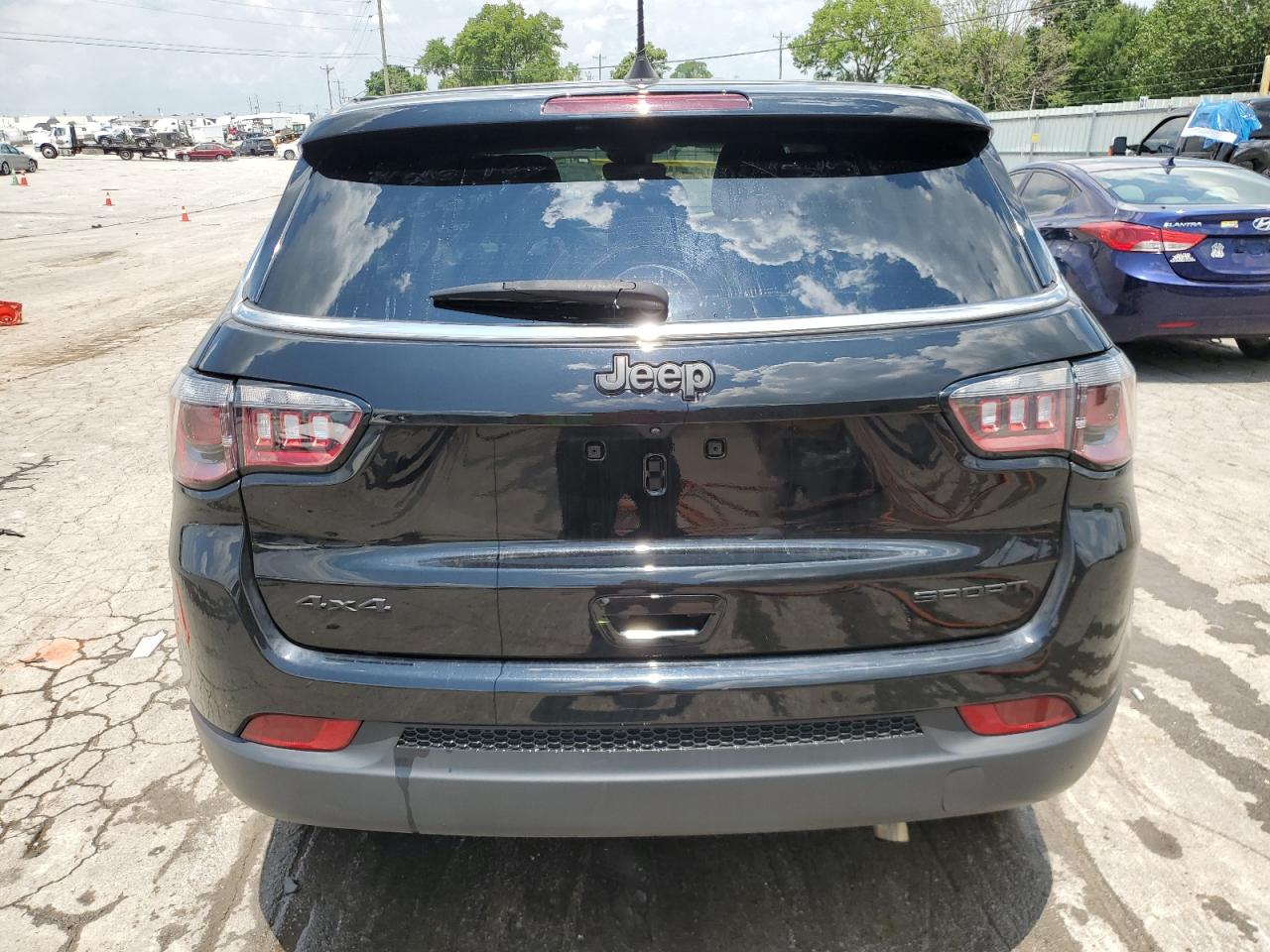 2022 Jeep Compass Sport VIN: 3C4NJDAB6NT221123 Lot: 61963685