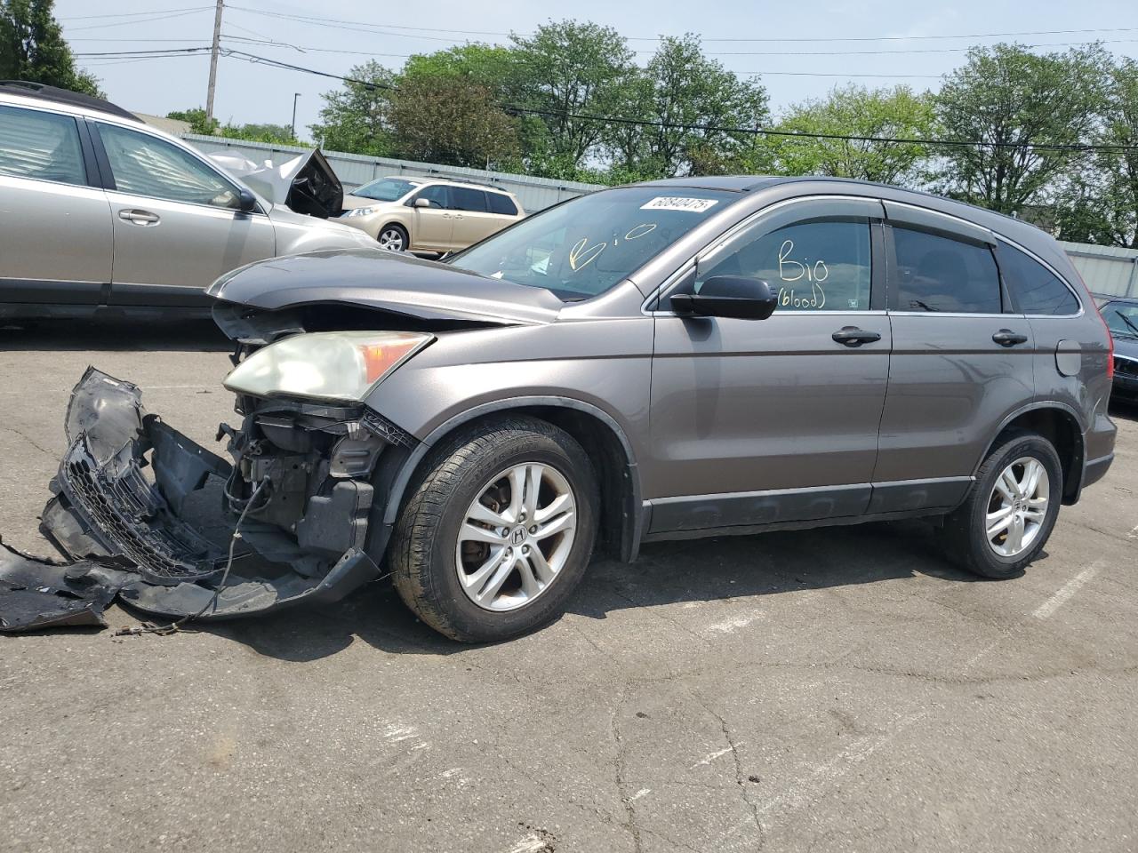 2010 Honda Cr-V Ex للبيع في Moraine، OH - Front End