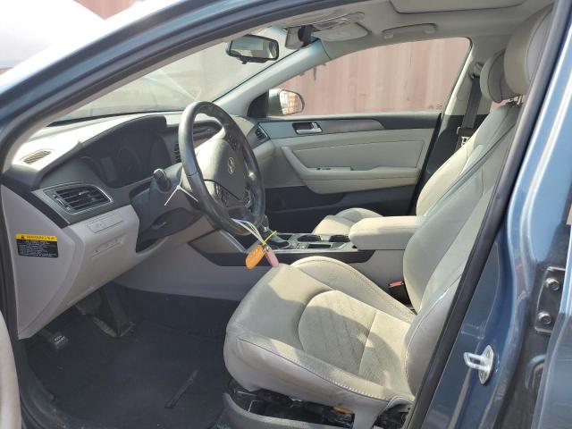 Sedans HYUNDAI SONATA 2016 Blue