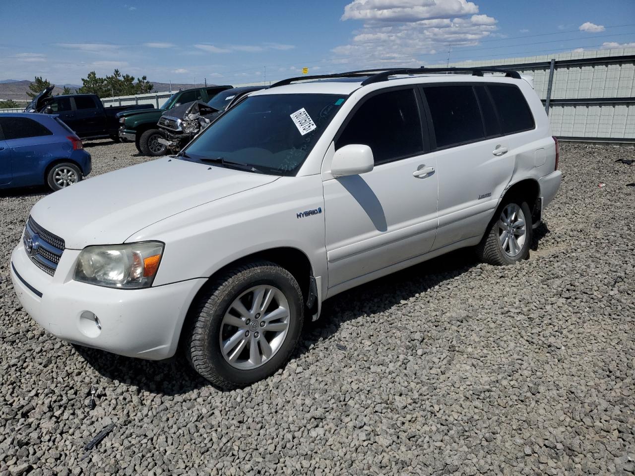 2007 Toyota Highlander Hybrid იყიდება Reno-ში, NV - Rear End