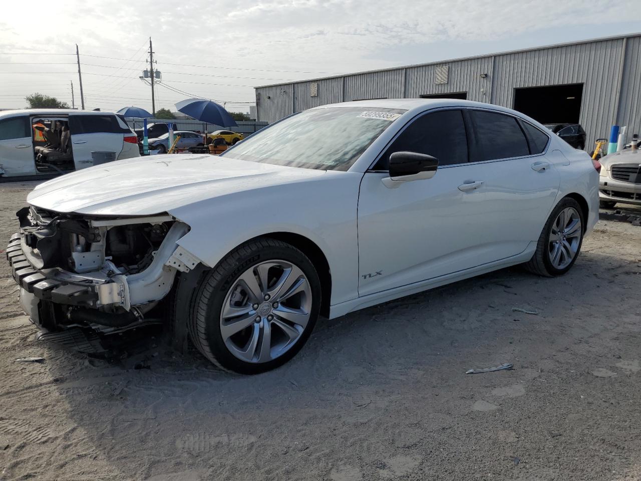 2021 Acura Tlx Technology продається в Jacksonville, FL - Front End