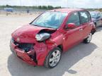 2009 NISSAN MICRA TEKN for sale at Copart CORBY