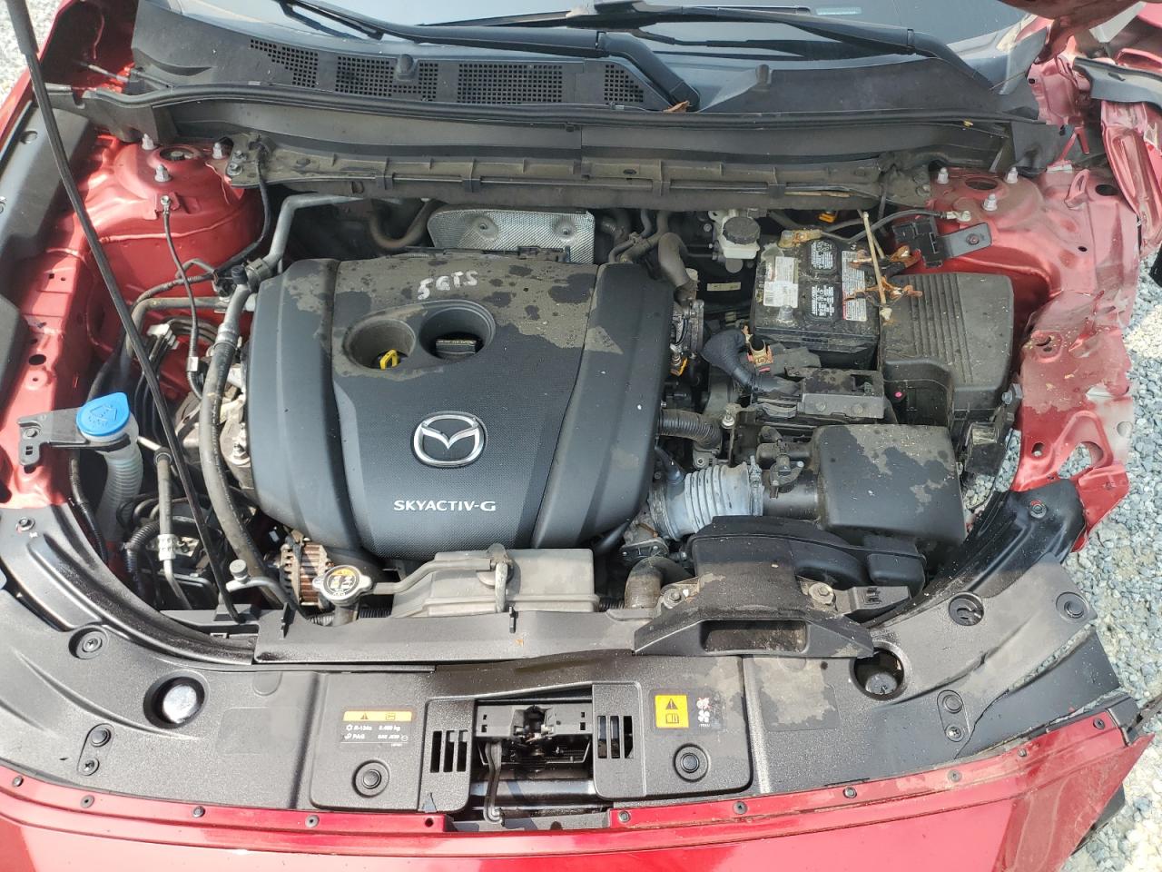 2021 Mazda Cx-5 Sport VIN: JM3KFBBM1M1303783 Lot: 59169105