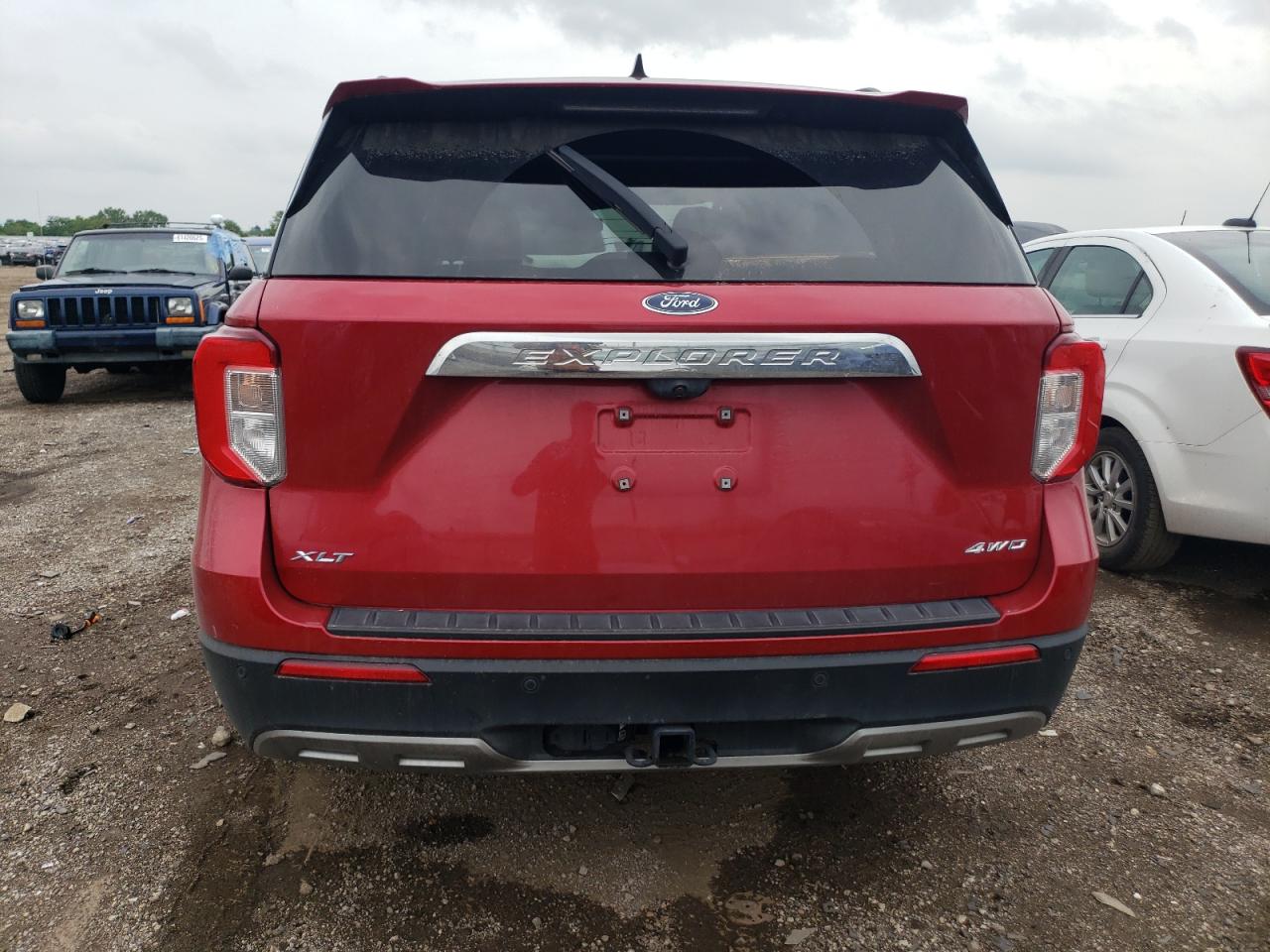 2021 Ford Explorer Xlt VIN: 1FMSK8DH3MGA94143 Lot: 61403145