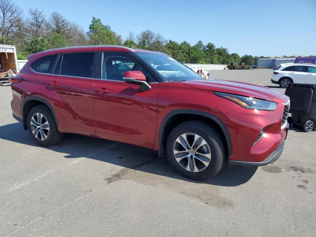  TOYOTA HIGHLANDER 2023 Red