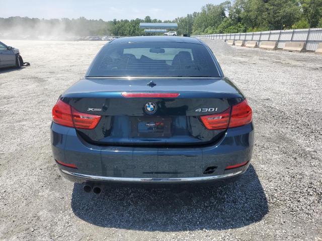  BMW 4 SERIES 2017 Синий