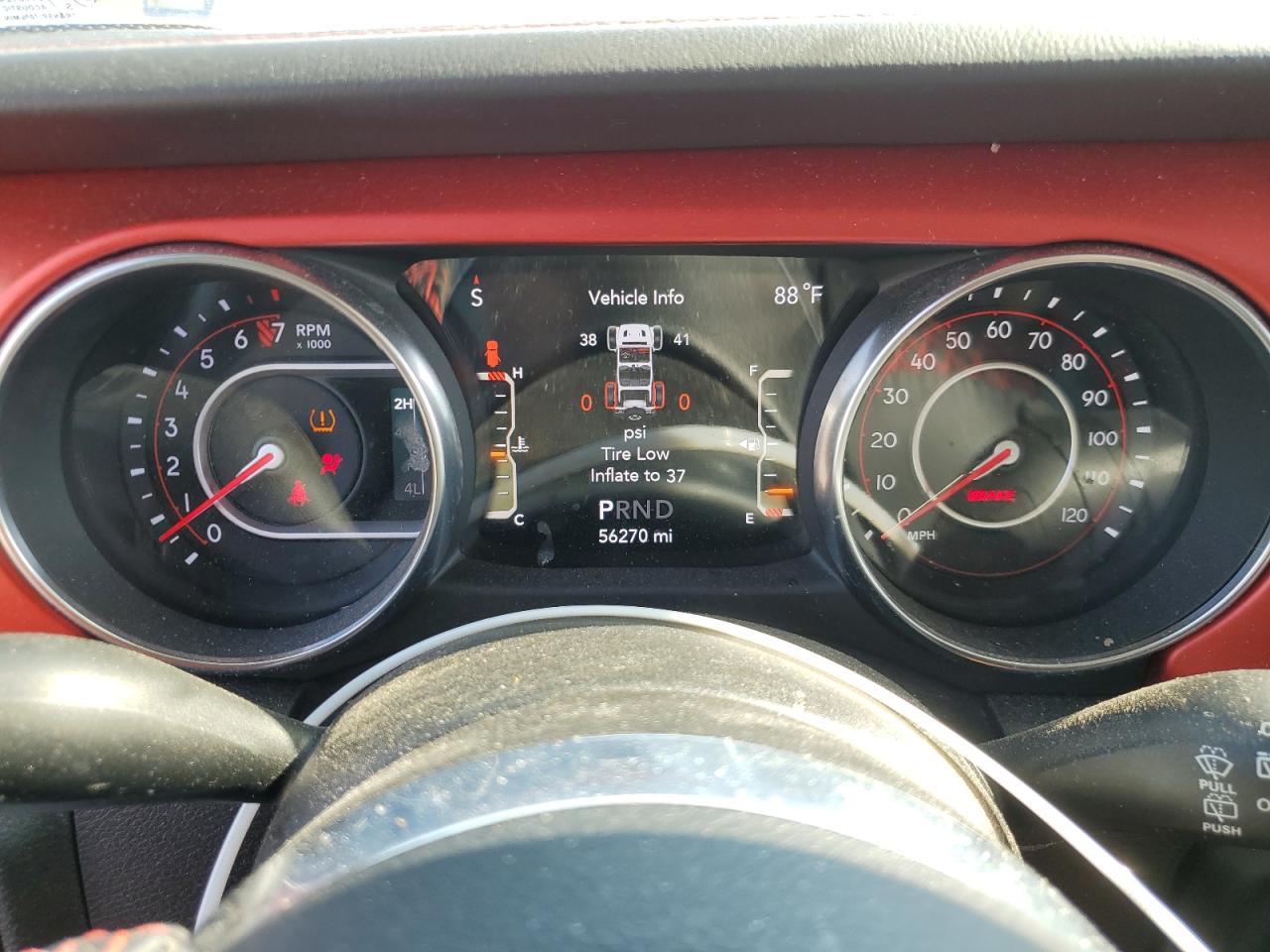 2019 Jeep Wrangler Unlimited Rubicon VIN: 1C4HJXFGXKW613269 Lot: 62428605