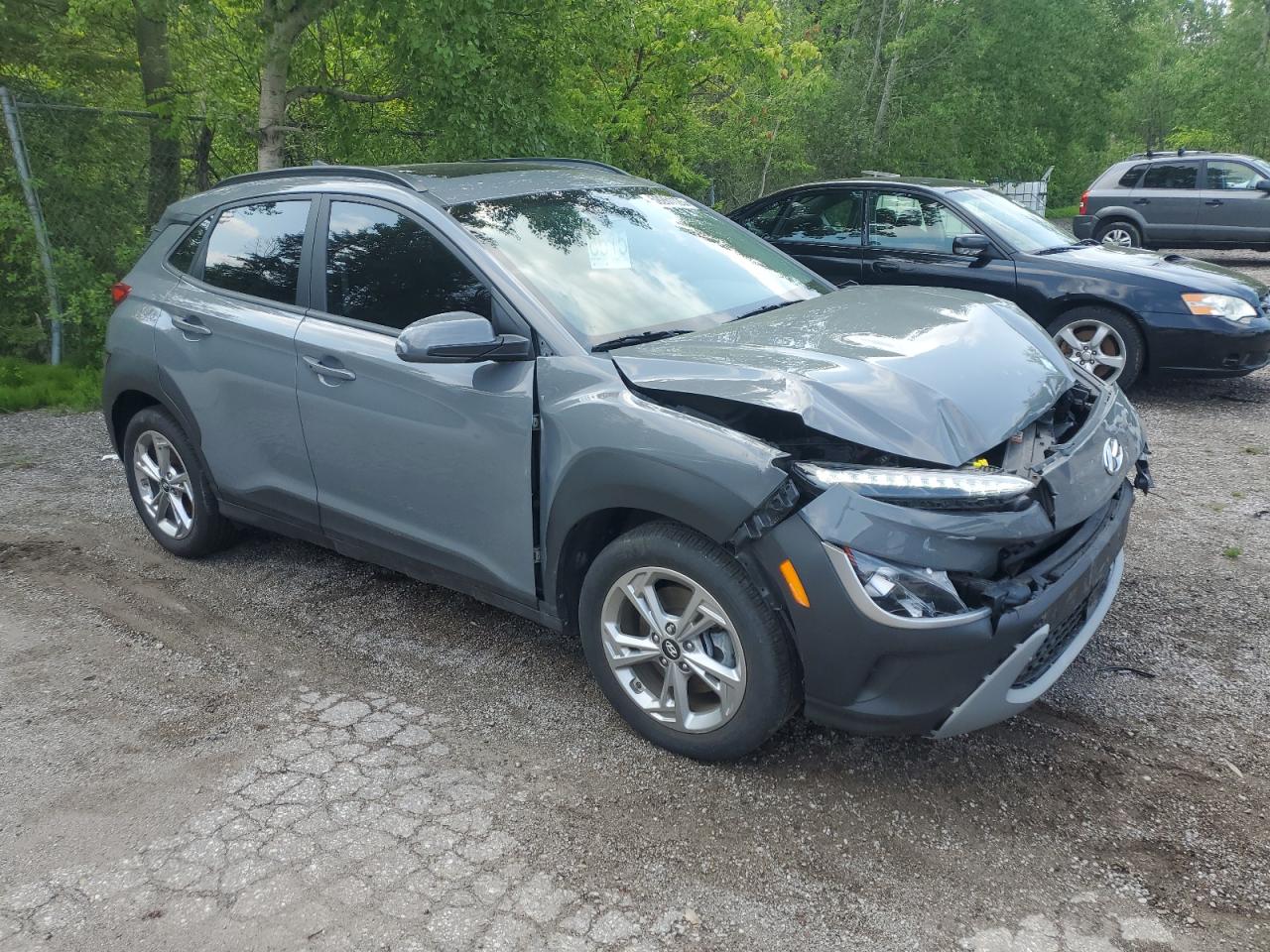 2022 Hyundai Kona Sel VIN: KM8K6CAB6NU909347 Lot: 59261125
