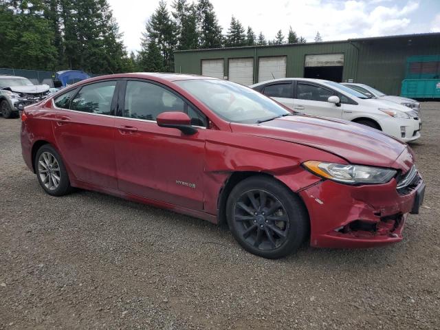  FORD FUSION 2017 Czerwony