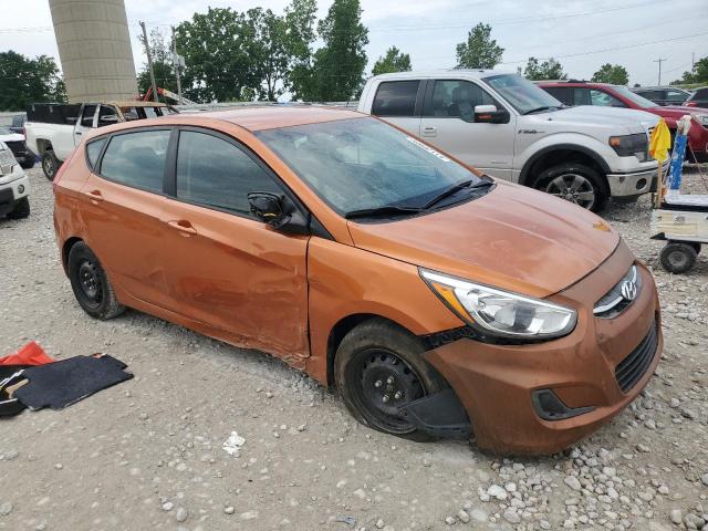  HYUNDAI ACCENT 2017 Pomarańczowy