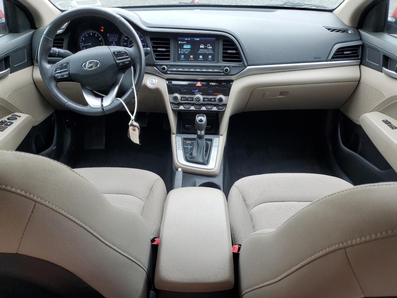 2019 Hyundai Elantra Sel VIN: KMHD84LF0KU785483 Lot: 60990785