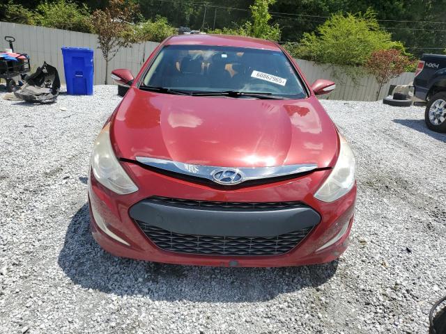  HYUNDAI SONATA 2015 Czerwony