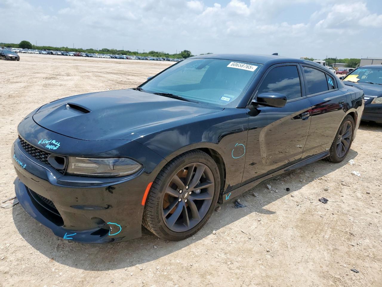 2019 Dodge Charger Scat Pack იყიდება San Antonio-ში, TX - Vandalism