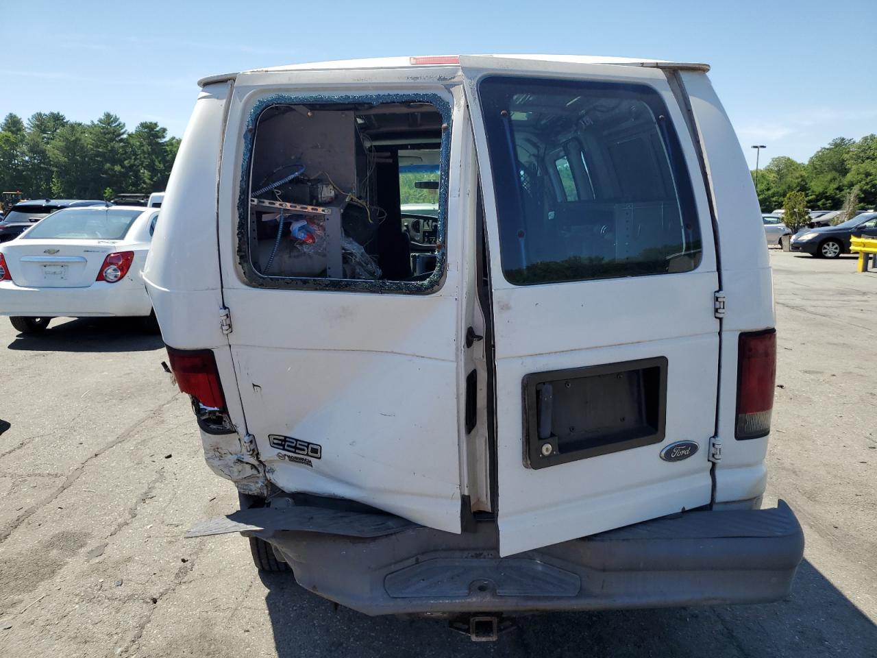 2005 Ford Econoline E250 Van VIN: 1FTNE24L65HA71591 Lot: 61457825