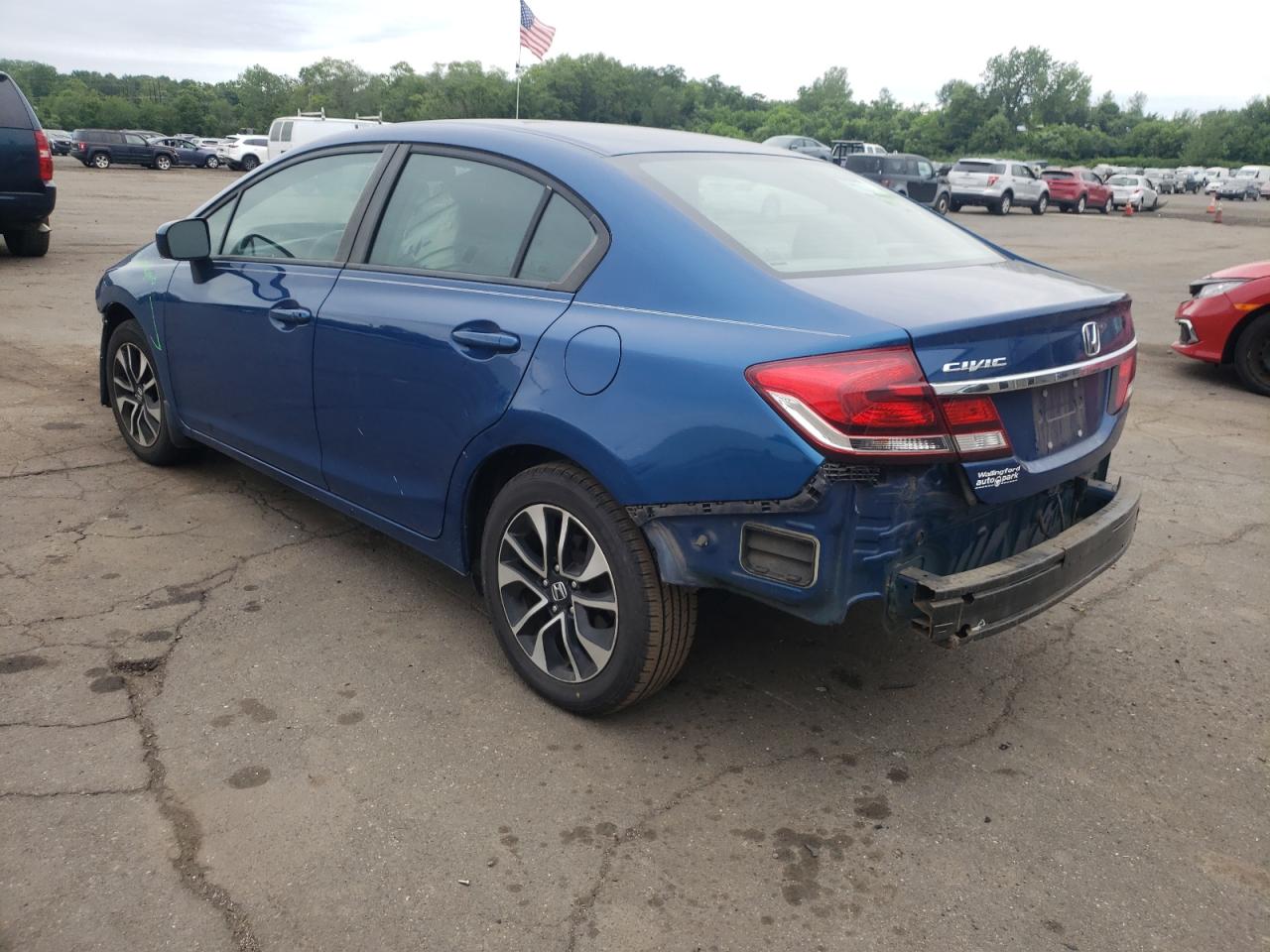 HONDA CIVIC 2014 VIN 19XFB2F86EE084420 фото 2