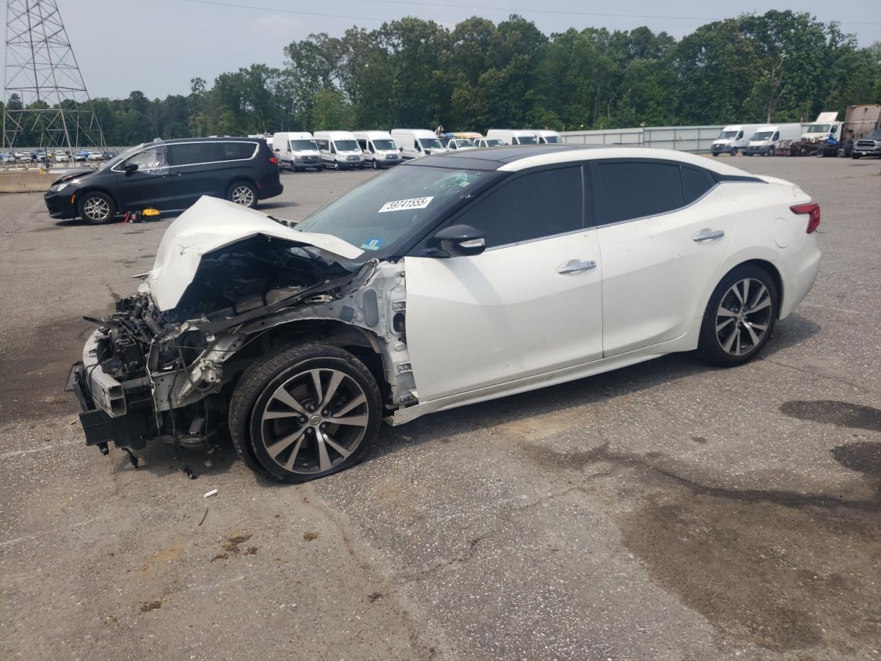 2016 Nissan Maxima 3.5S للبيع في Glassboro، NJ - Frame Damage
