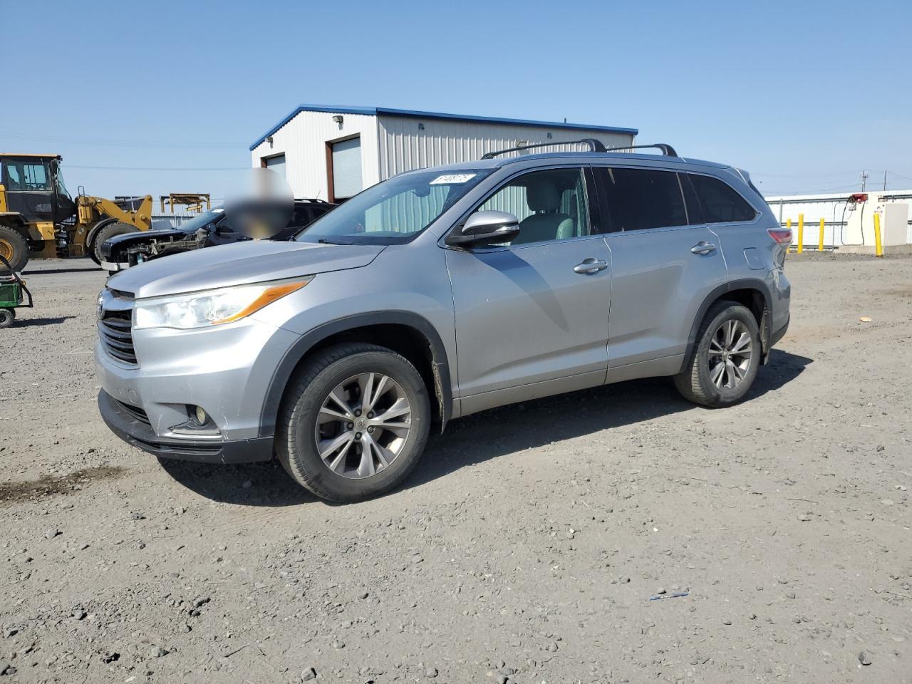 2014 Toyota Highlander Xle de vânzare în Airway Heights, WA - Side