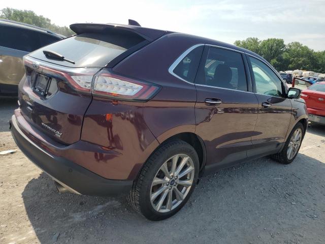  FORD EDGE 2018 Bordowy