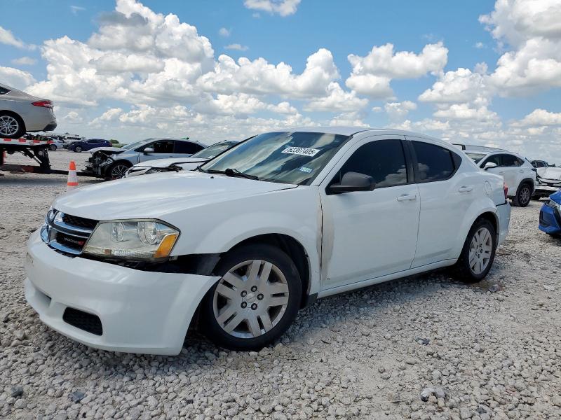  DODGE AVENGER 2014 White