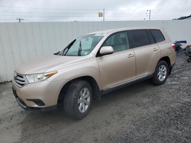  TOYOTA HIGHLANDER 2013 Gold