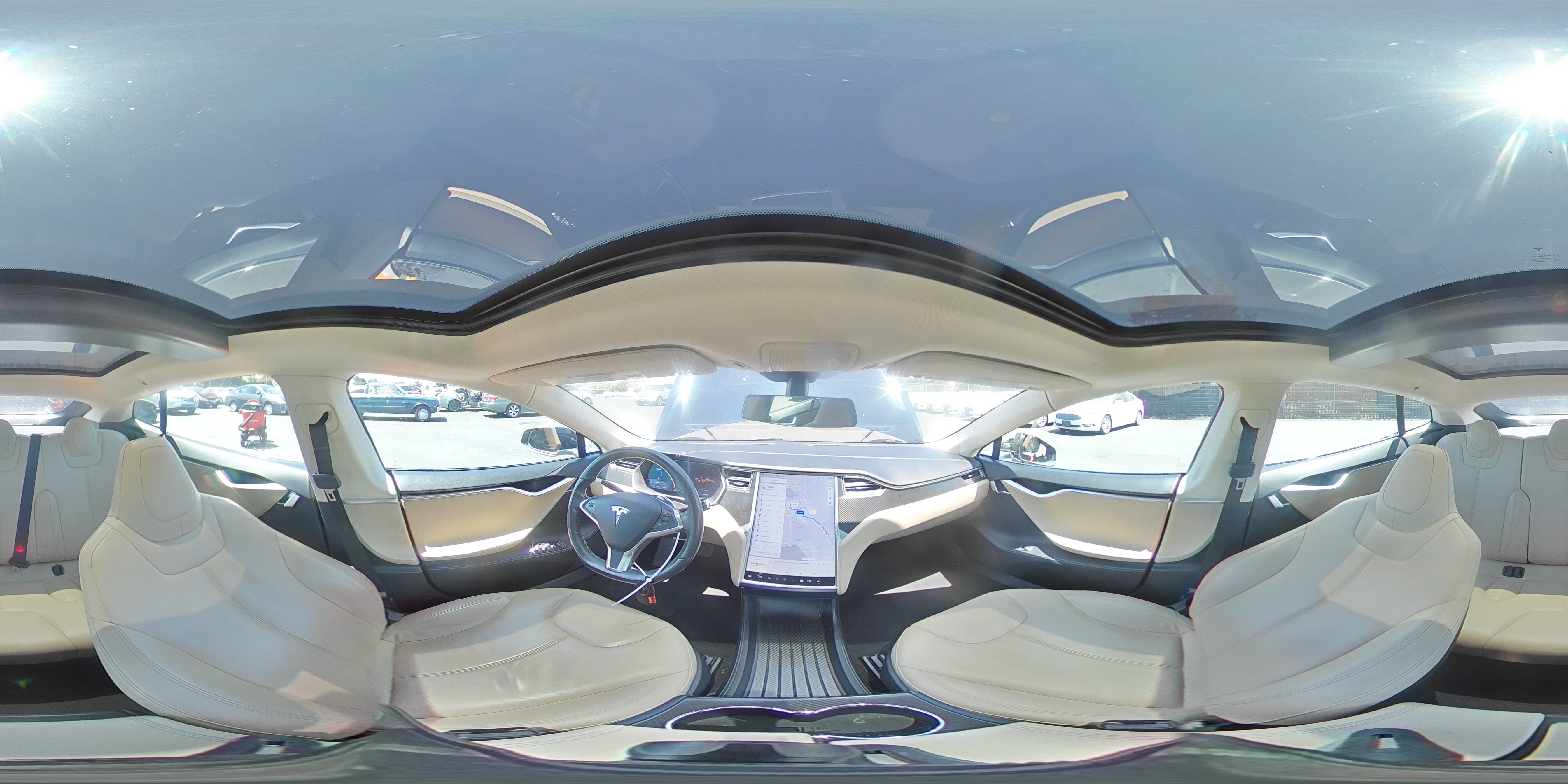 2014 Tesla Model S VIN: 5YJSA1H14EFP44945 Lot: 61503425