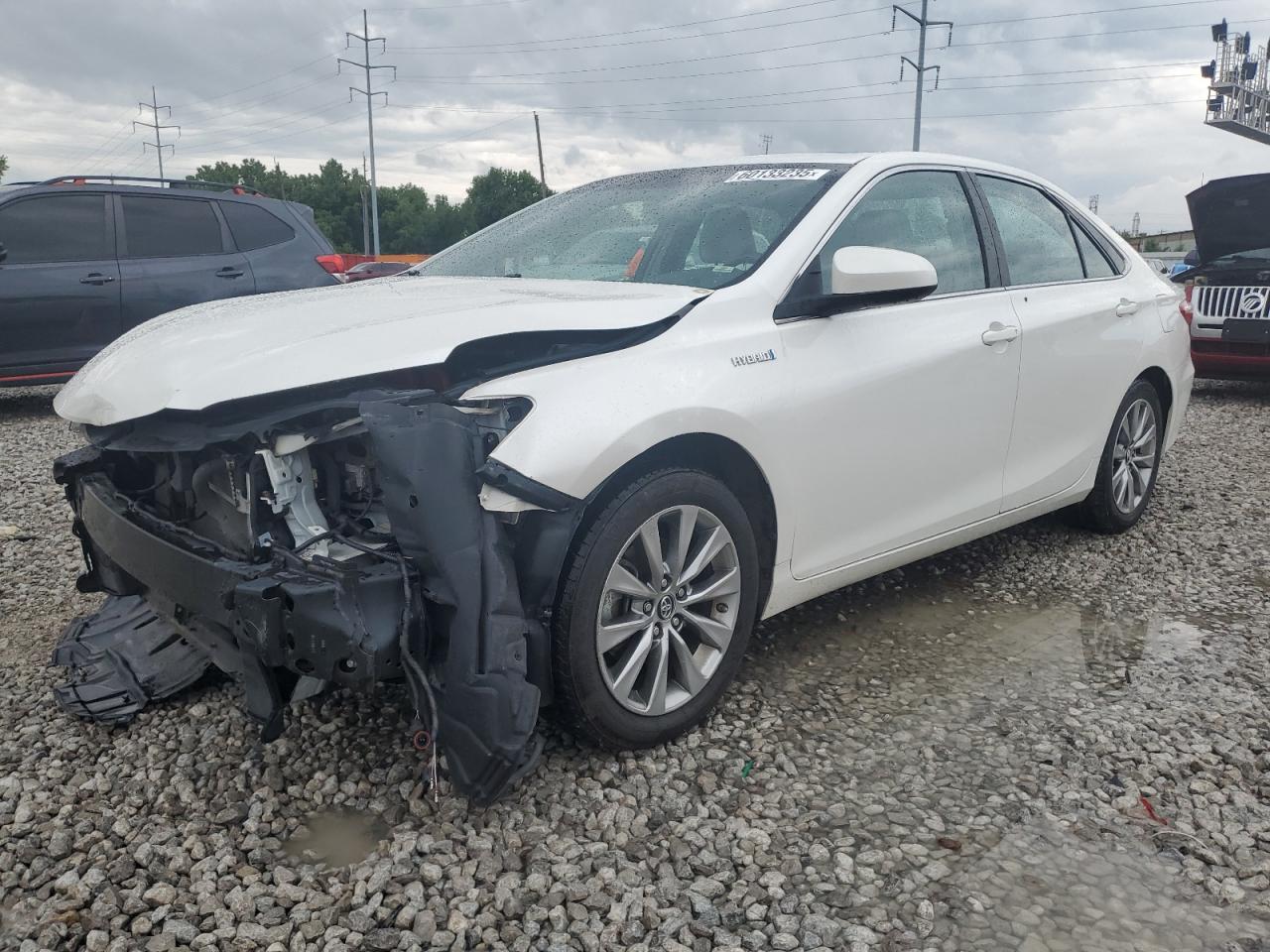2017 Toyota Camry Hybrid на продаже в Columbus, OH - Front End