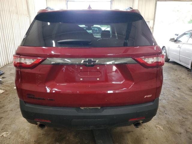  CHEVROLET TRAVERSE 2021 Czerwony