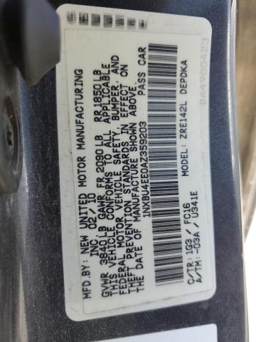 2010 TOYOTA COROLLA BASE