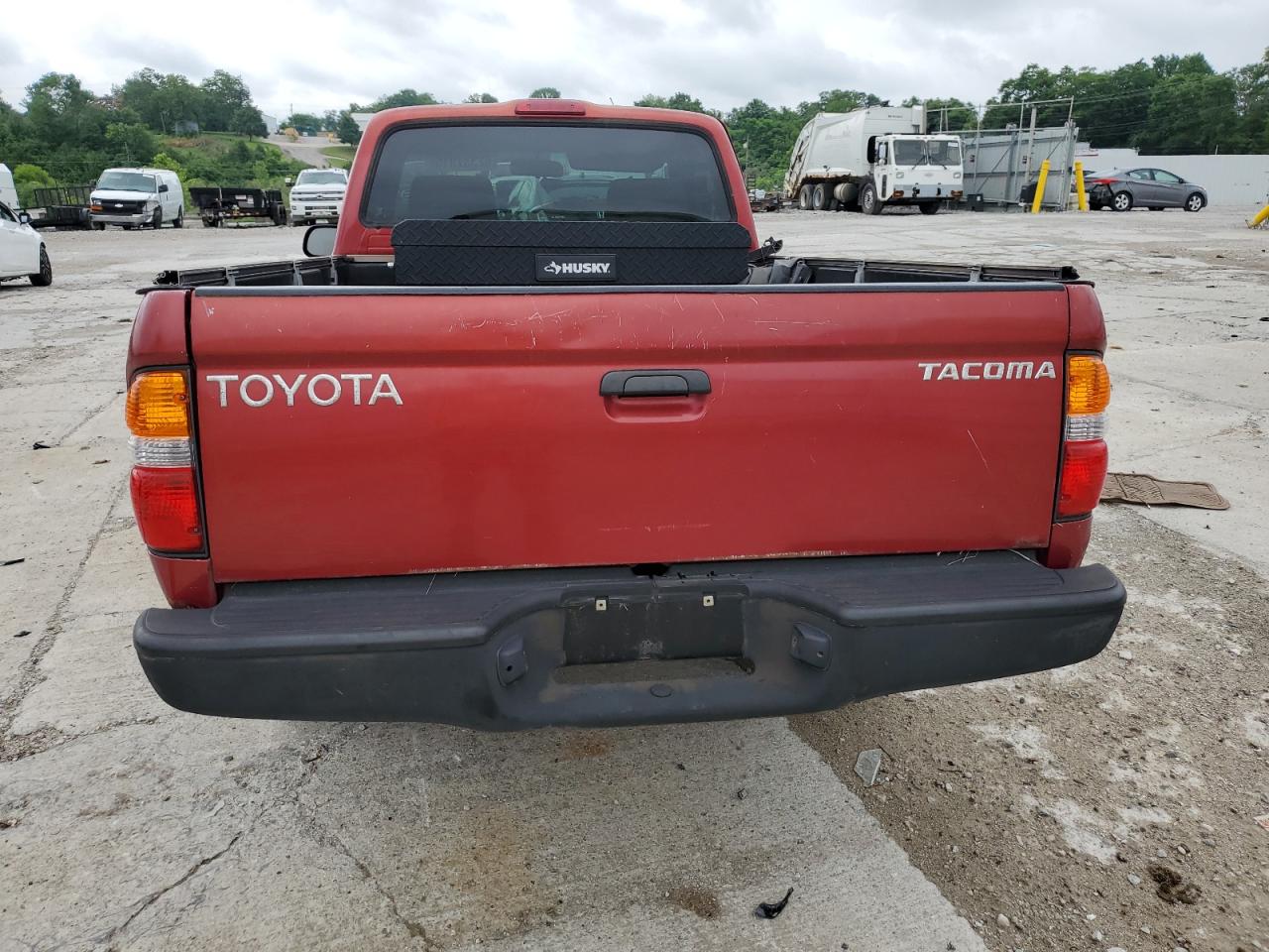 2001 Toyota Tacoma VIN: 5TENL42N81Z855169 Lot: 62337915