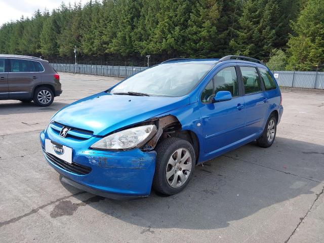2005 PEUGEOT 307 S HDI for sale at Copart WHITBURN