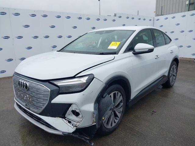 2022 AUDI Q4 E-TRON SPORT 50 QUATTR  for sale at Copart WHITBURN