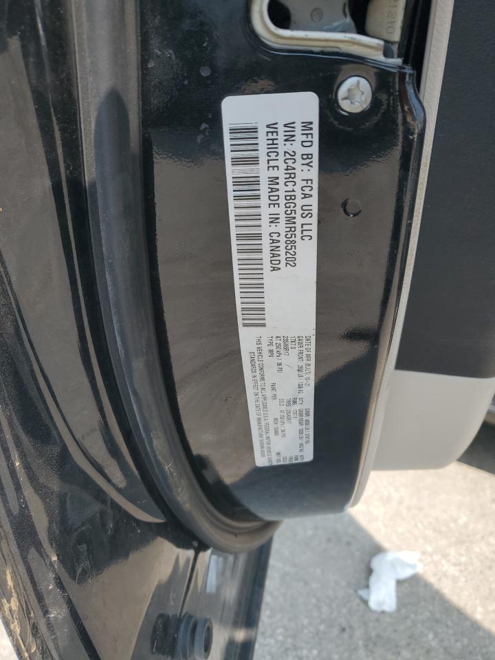 2021 Chrysler Pacifica Touring L VIN: 2C4RC1BG5MR585202 Lot: 60267735