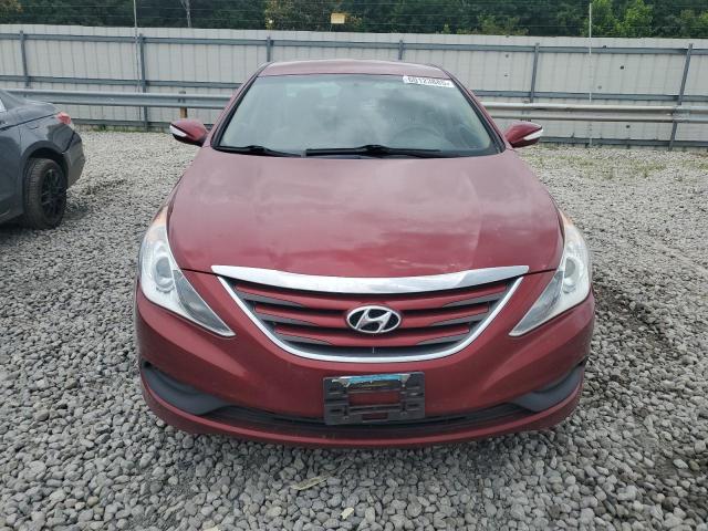  HYUNDAI SONATA 2014 Czerwony