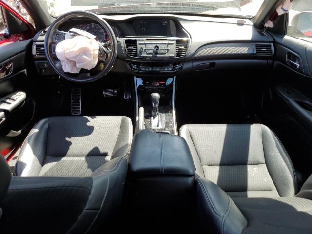  HONDA ACCORD 2016 Czerwony