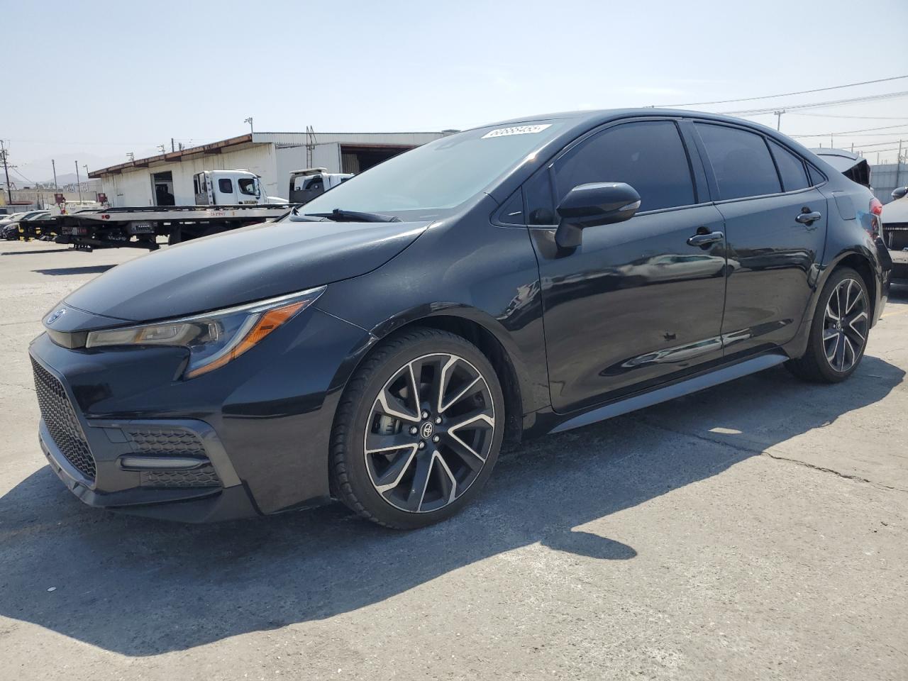 2020 Toyota Corolla Se იყიდება Sun Valley-ში, CA - Rear End
