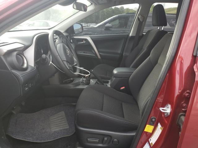  TOYOTA RAV4 2018 Красный