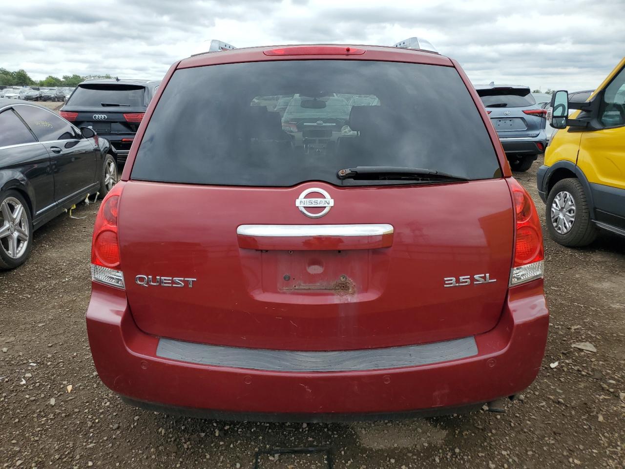 2008 Nissan Quest S VIN: 5N1BV28U28N118610 Lot: 62344615