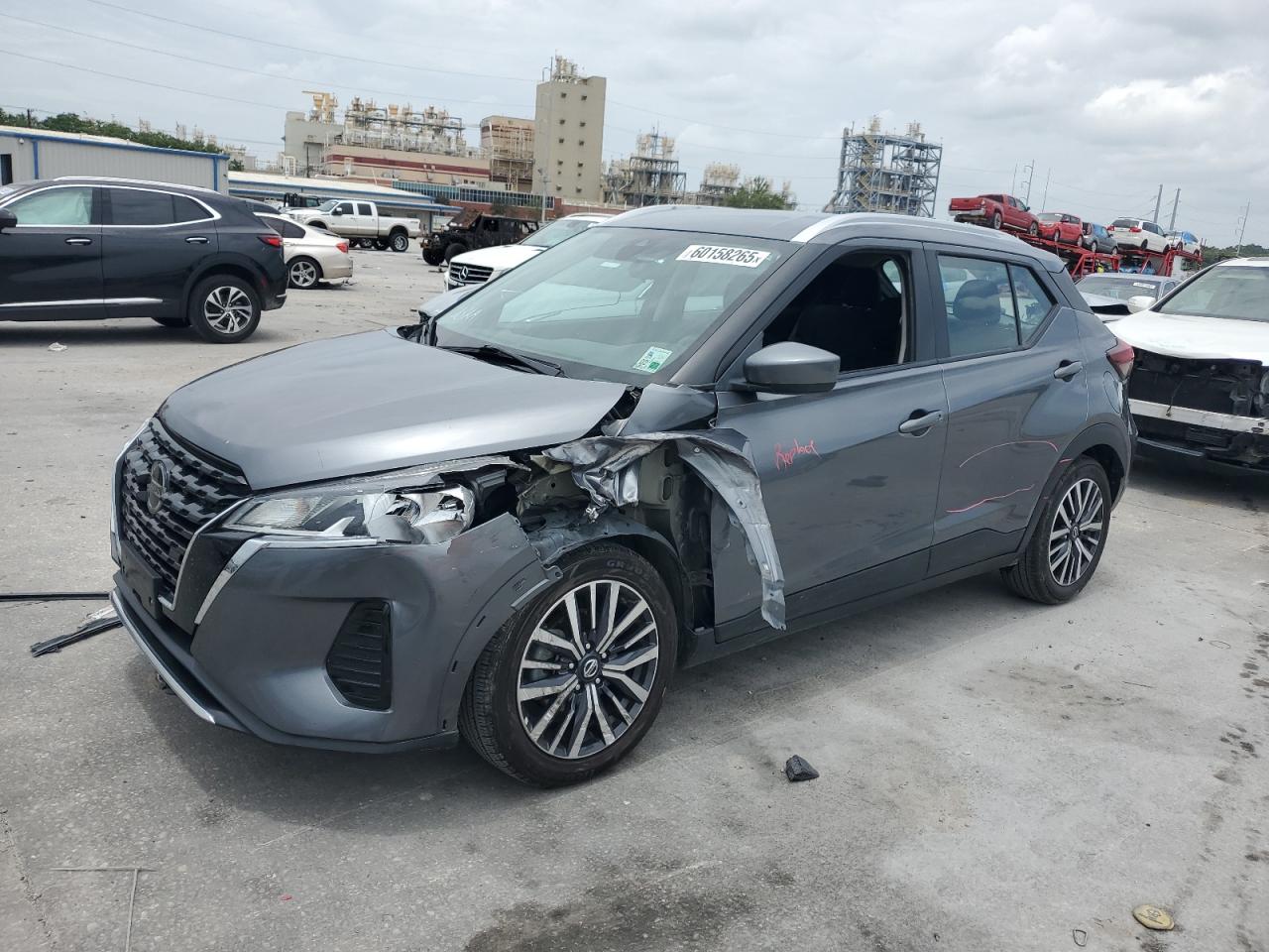 2021 Nissan Kicks Sv за продажба в New Orleans, LA - Front End