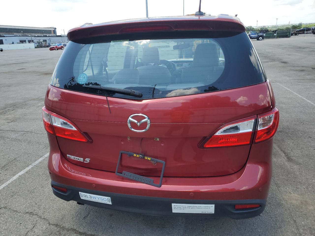 2013 Mazda 5 VIN: JM1CW2CLXD0160356 Lot: 61508955