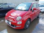 2018 FIAT 500 LOUNGE for sale at Copart PETERLEE