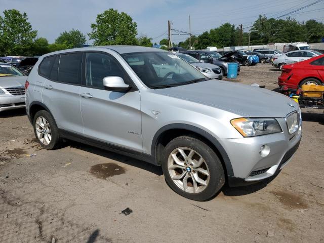 Паркетники BMW X3 2012 Серебристый
