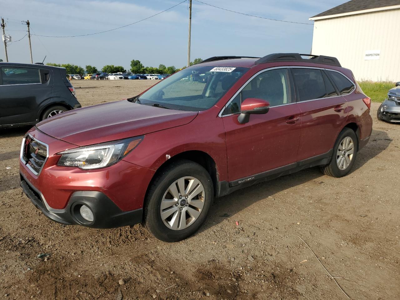 2018 Subaru Outback 2.5I Premium de vânzare în Portland, MI - Front End