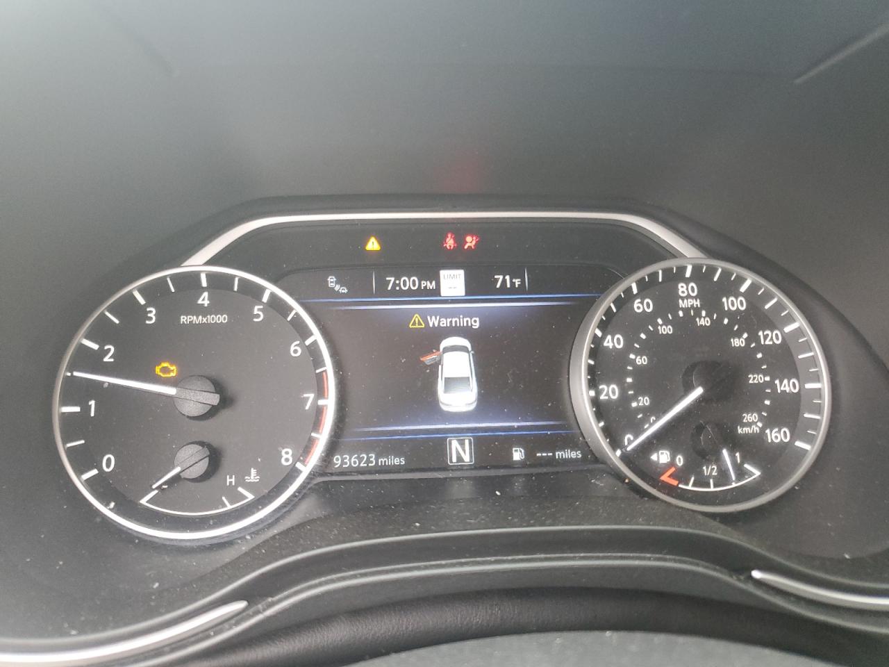 2020 Nissan Maxima Sv VIN: 1N4AA6CV3LC380584 Lot: 60752655